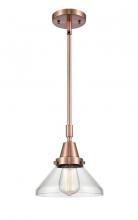  447-1S-AC-G4472-LED - Caden - 1 Light - 8 inch - Antique Copper - Mini Pendant