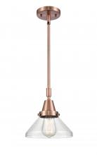  447-1S-AC-G4474-LED - Caden - 1 Light - 8 inch - Antique Copper - Mini Pendant