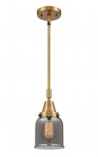  447-1S-BB-G53 - Bell - 1 Light - 5 inch - Brushed Brass - Mini Pendant