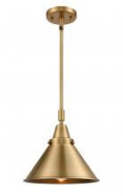  447-1S-BB-M10-BB - Briarcliff - 1 Light - 10 inch - Brushed Brass - Mini Pendant