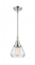  447-1S-PC-G172-LED - Fulton - 1 Light - 7 inch - Polished Chrome - Mini Pendant