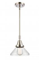  447-1S-PN-G4474-LED - Caden - 1 Light - 8 inch - Polished Nickel - Mini Pendant