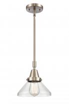  447-1S-SN-G4474-LED - Caden - 1 Light - 8 inch - Brushed Satin Nickel - Mini Pendant