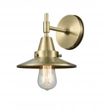  447-1W-AB-M4-AB - Railroad - 1 Light - 8 inch - Antique Brass - Sconce