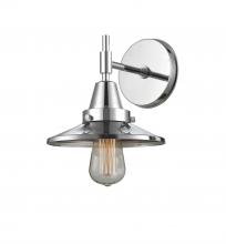  447-1W-PC-M7-PC-LED - Railroad - 1 Light - 8 inch - Polished Chrome - Sconce