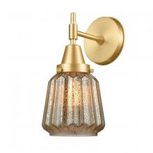  447-1W-SG-G146-LED - Chatham - 1 Light - 7 inch - Satin Gold - Sconce