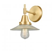  447-1W-SG-G2 - Halophane - 1 Light - 9 inch - Satin Gold - Sconce