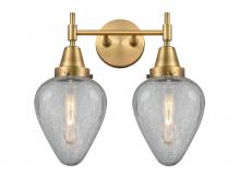  447-2W-BB-G165-LED - Geneseo - 2 Light - 16 inch - Brushed Brass - Bath Vanity Light