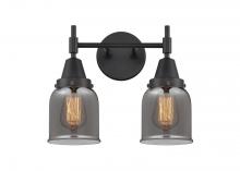  447-2W-BK-G53 - Caden - 2 Light - 14 inch - Matte Black - Bath Vanity Light