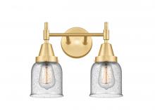  447-2W-SG-G54-LED - Caden - 2 Light - 14 inch - Satin Gold - Bath Vanity Light