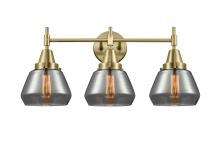  447-3W-AB-G173 - Fulton - 3 Light - 25 inch - Antique Brass - Bath Vanity Light