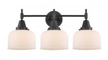  447-3W-BK-G71-LED - Caden - 3 Light - 26 inch - Matte Black - Bath Vanity Light