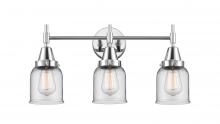  447-3W-PC-G52-LED - Caden - 3 Light - 23 inch - Polished Chrome - Bath Vanity Light