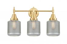  447-3W-SG-G262-LED - Stanton - 3 Light - 24 inch - Satin Gold - Bath Vanity Light