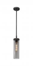  471-1S-WZ-G471P-12SM - Lincoln - 1 Light - 4 inch - Weathered Zinc - Pendant