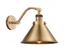  515-1W-BB-M10-BB-LED - Briarcliff - 1 Light - 10 inch - Brushed Brass - Sconce