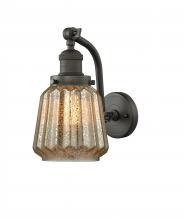  515-1W-OB-G146 - Chatham - 1 Light - 7 inch - Oil Rubbed Bronze - Sconce