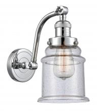  515-1W-PC-G184 - Canton - 1 Light - 6 inch - Polished Chrome - Sconce