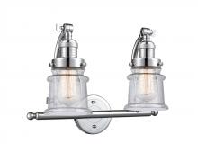  515-2W-PC-G184S-LED - Canton - 2 Light - 18 inch - Polished Chrome - Bath Vanity Light