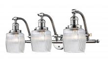  515-3W-PC-G302 - Colton - 3 Light - 27 inch - Polished Chrome - Bath Vanity Light