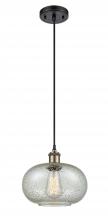  516-1P-BAB-G249-LED - Gorham - 1 Light - 10 inch - Black Antique Brass - Cord hung - Mini Pendant