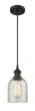  516-1P-OB-G259-LED - Caledonia - 1 Light - 5 inch - Oil Rubbed Bronze - Cord hung - Mini Pendant