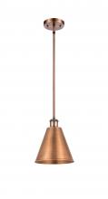  516-1S-AC-MBC-8-AC-LED - Berkshire - 1 Light - 8 inch - Antique Copper - Pendant