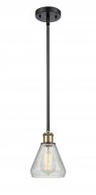  516-1S-BAB-G275-LED - Conesus - 1 Light - 6 inch - Black Antique Brass - Mini Pendant