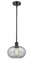  516-1S-BK-G247-LED - Gorham - 1 Light - 10 inch - Matte Black - Mini Pendant