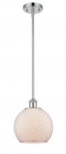 Innovations Lighting 516-1S-PC-G121-8CSN-LED - Farmhouse Chicken Wire - 1 Light - 8 inch - Polished Chrome - Mini Pendant