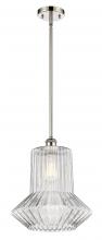  516-1S-PN-G212-LED - Springwater - 1 Light - 12 inch - Polished Nickel - Mini Pendant