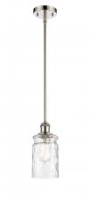  516-1S-PN-G352-LED - Candor - 1 Light - 5 inch - Polished Nickel - Mini Pendant