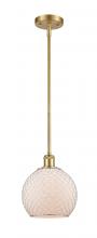 Innovations Lighting 516-1S-SG-G121-8CSN-LED - Farmhouse Chicken Wire - 1 Light - 8 inch - Satin Gold - Mini Pendant