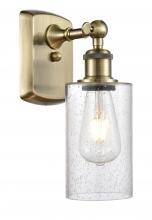  516-1W-AB-G804 - Clymer - 1 Light - 4 inch - Antique Brass - Sconce