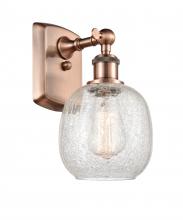  516-1W-AC-G105-LED - Belfast - 1 Light - 6 inch - Antique Copper - Sconce