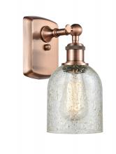  516-1W-AC-G259-LED - Caledonia - 1 Light - 5 inch - Antique Copper - Sconce