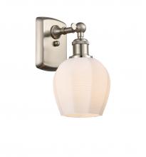  516-1W-SN-G461-6-LED - Norfolk - 1 Light - 6 inch - Brushed Satin Nickel - Sconce