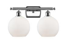  516-2W-PC-G121-8-LED - Athens - 2 Light - 18 inch - Polished Chrome - Bath Vanity Light