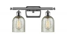  516-2W-PC-G259-LED - Caledonia - 2 Light - 15 inch - Polished Chrome - Bath Vanity Light