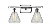  516-2W-PC-G275-LED - Conesus - 2 Light - 16 inch - Polished Chrome - Bath Vanity Light