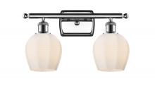  516-2W-PC-G461-6-LED - Norfolk - 2 Light - 16 inch - Polished Chrome - Bath Vanity Light