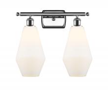  516-2W-PC-G651-7 - Cindyrella - 2 Light - 17 inch - Polished Chrome - Bath Vanity Light