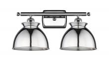  516-2W-PC-M14-PC - Adirondack - 2 Light - 18 inch - Polished Chrome - Bath Vanity Light