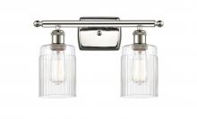  516-2W-PN-G342-LED - Hadley - 2 Light - 15 inch - Polished Nickel - Bath Vanity Light