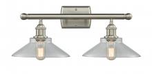  516-2W-SN-G132 - Orwell - 2 Light - 18 inch - Brushed Satin Nickel - Bath Vanity Light