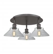  516-3C-OB-G132 - Orwell - 3 Light - 20 inch - Oil Rubbed Bronze - Flush Mount