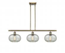  516-3I-AB-G249-LED - Gorham - 3 Light - 36 inch - Antique Brass - Cord hung - Island Light