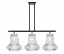  516-3I-BAB-G212 - Springwater - 3 Light - 39 inch - Black Antique Brass - Cord hung - Island Light