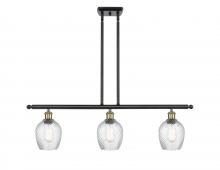  516-3I-BAB-G292-LED - Salina - 3 Light - 36 inch - Black Antique Brass - Cord hung - Island Light