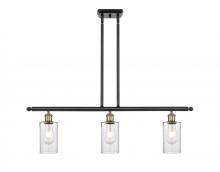  516-3I-BAB-G804 - Clymer - 3 Light - 36 inch - Black Antique Brass - Cord hung - Island Light